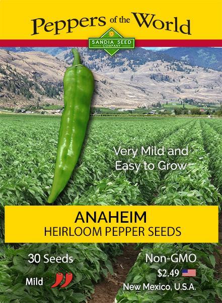 Anaheim Pepper Seeds - Lucifer&