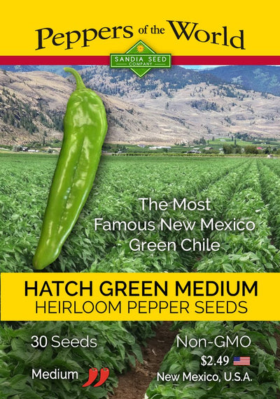 Hatch Green Medium - Big Jim Chile Seeds - Lucifer's House of Heat