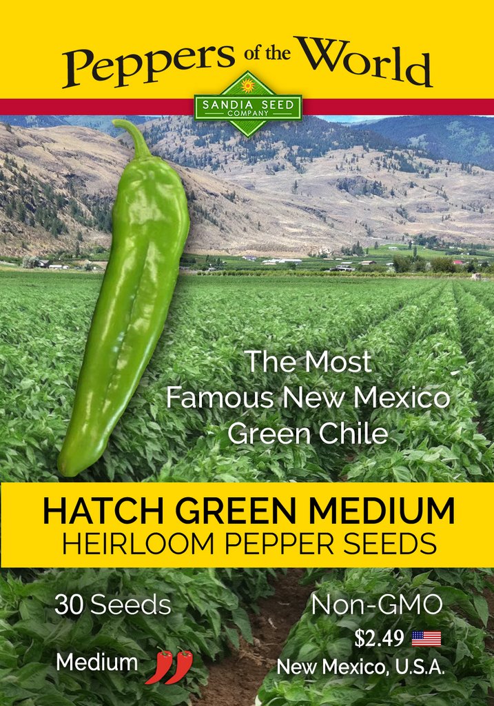Hatch Green Medium - Big Jim Chile Seeds - Lucifer&