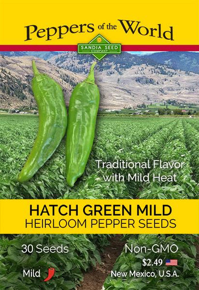 Hatch Green Mild - NM 6-4 Chile Seeds - Lucifer's House of Heat