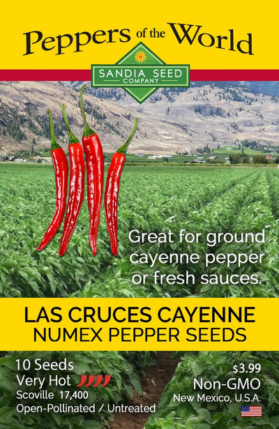 Cayenne - Las Cruces NuMex Seeds - Lucifer's House of Heat