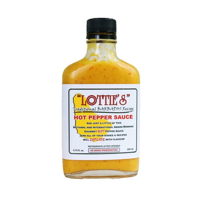 Lottie's Traditional Barbados Yellow Hot Pepper Sauce - Lucifer's House of Heat