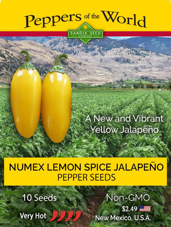 Lemon Spice Jalapeno Pepper Seeds - Lucifer&