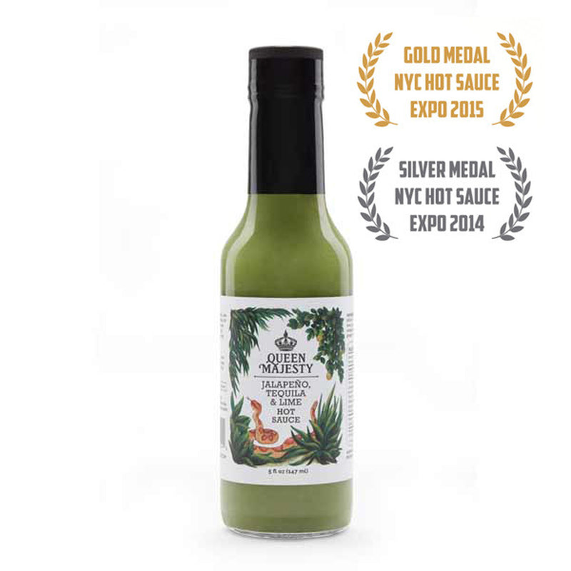 Queen Majesty Jalapeño Tequila & Lime Hot Sauce - Lucifer&