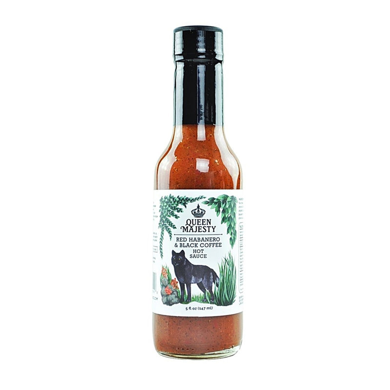 Queen Majesty Red Habanero & Black Coffee Hot Sauce - Lucifer&