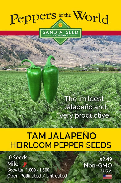 Jalapeño TAM Seeds - Lucifer's House of Heat