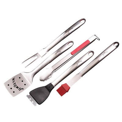 Jim Beam 5-Piece Stainless Steel Grilling Tool Set - Lucifer's House of Heat