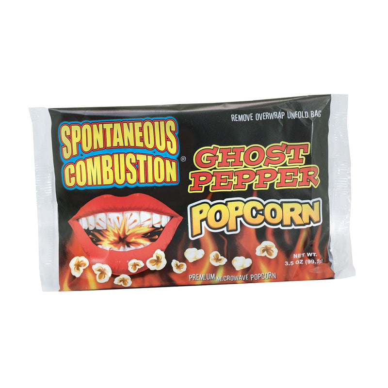 Spontaneous Combustion Ghost Pepper Microwave Popcorn - Lucifer&
