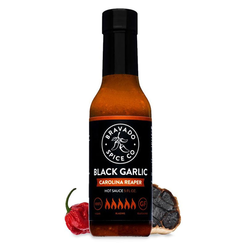 Bravado Black Garlic Carolina Reaper Hot Sauce - Lucifer&