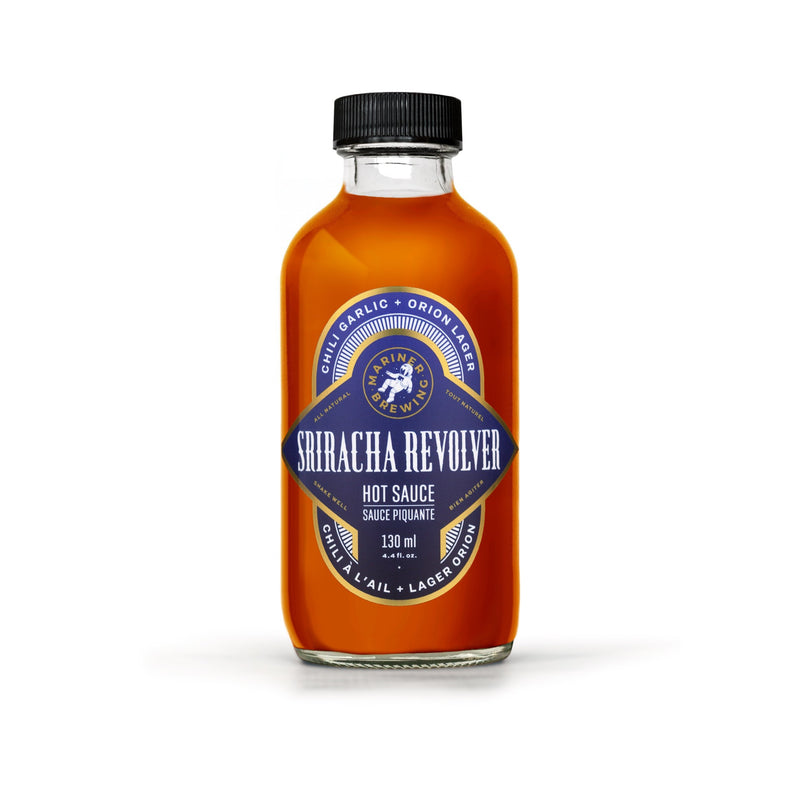 Sriracha Revolver Chili Garlic + Orion Lager - Lucifer&