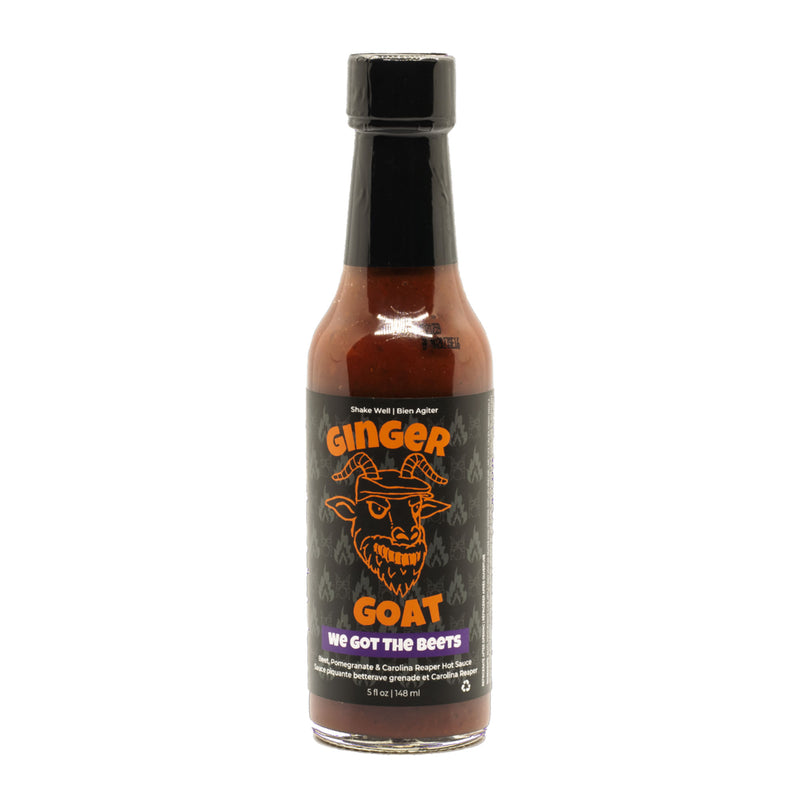 Ginger Goat We Got The Beets Hot Sauce (NEARING OR PAST BEST BEFORE DATE) - Lucifer&