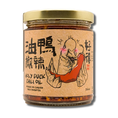 Holy Duck Chili Oil - Lucifer's House of Heat