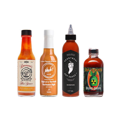 Hot Ones Rising Heat Hot Sauce Gift Pack (1.1) - Lucifer's House of Heat