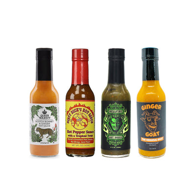 Hot Ones Rising Heat Hot Sauce Gift Pack (2.1) - Lucifer's House of Heat