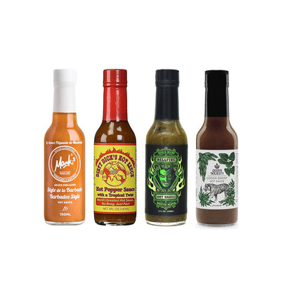 Hot Ones Rising Heat Hot Sauce Gift Pack (2.3) - Lucifer's House of Heat